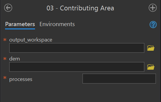 03 - Contributing Area Tool.