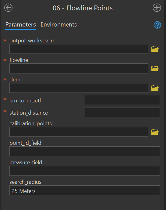 06 - Flowline Points Tool.