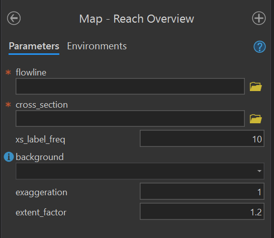 Map - Reach Overview Tool.