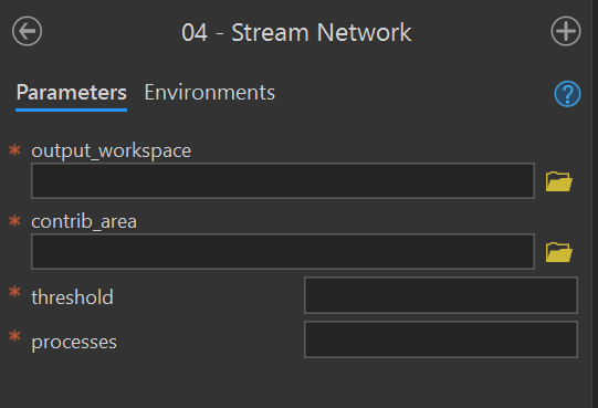 04 - Stream Network Tool.