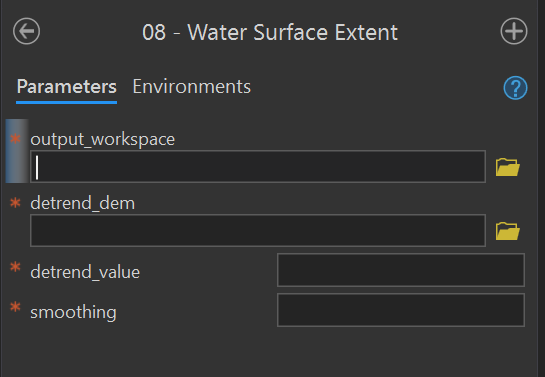 08 - Water Surface Extent Tool.