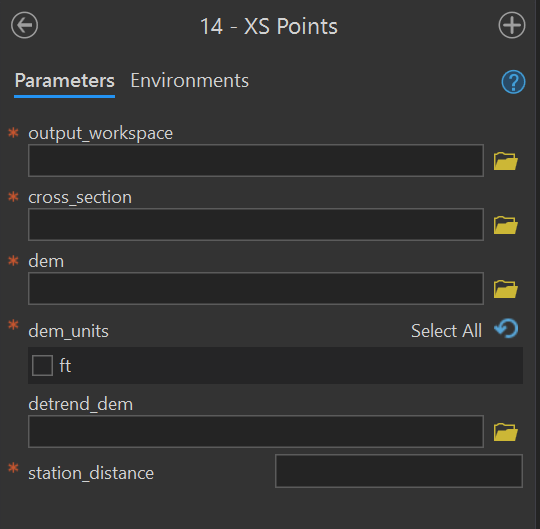 14 - XS Points Tool.